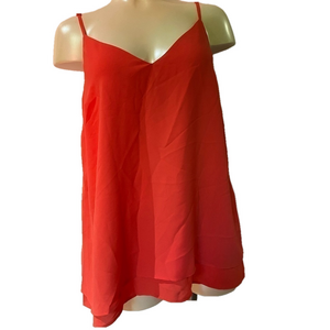 SIZE “X” (12/14) Pennington’s Cami Tank, Double Layer Bottom Accents, NEW